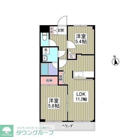 サニーエステートの物件間取画像